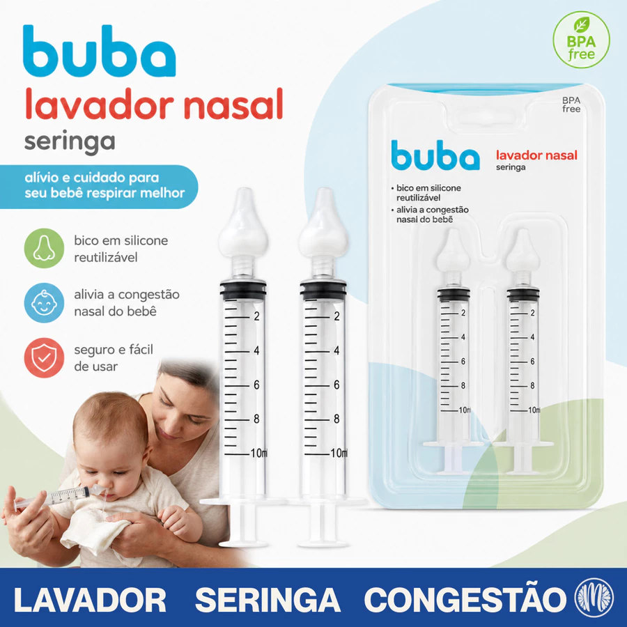 Kit 2 Lavador Nasal
